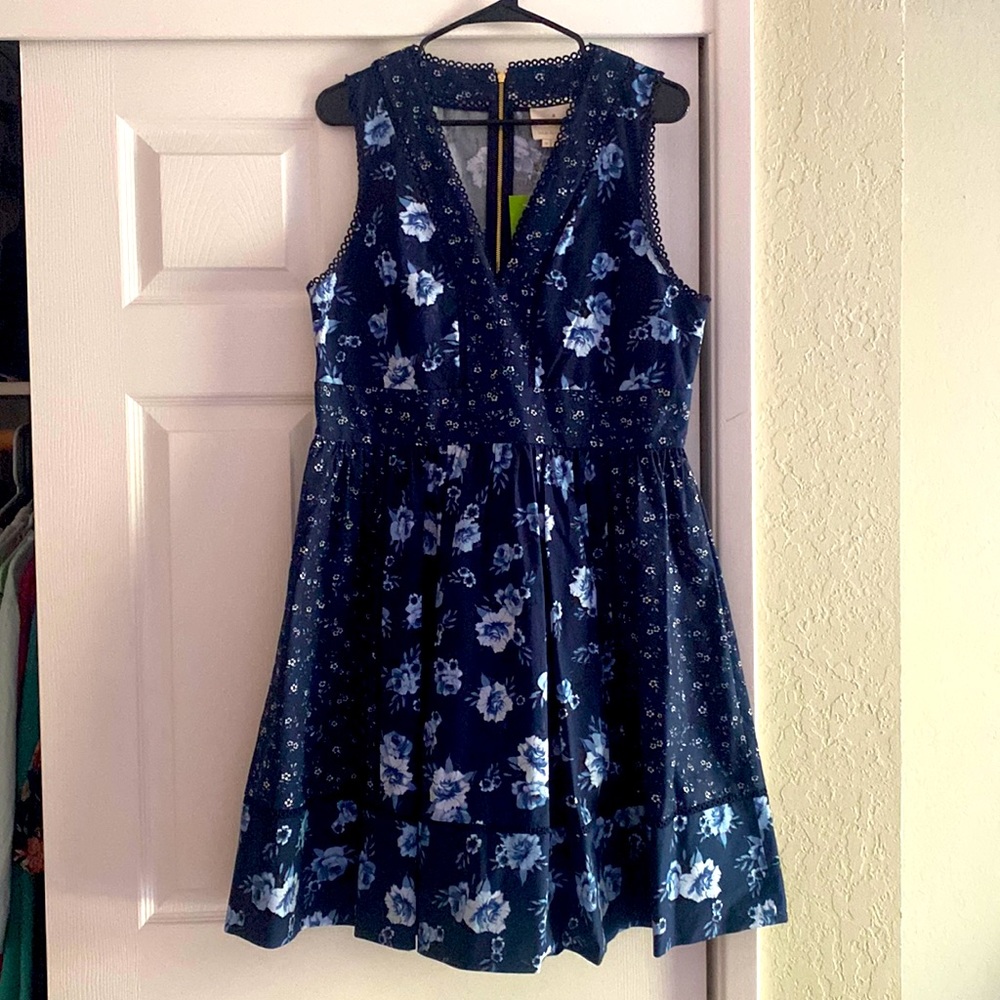 Kate Spade Prairie rose fit and flare dress
